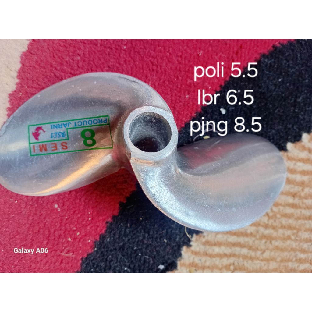 kipas ketinting 8hp bahan alumaniom