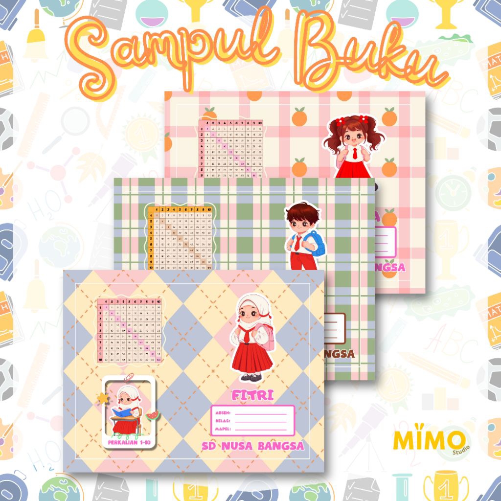 

Sampul Buku Custom Anak – Bisa Tambah Nama! (Tanpa Buku)