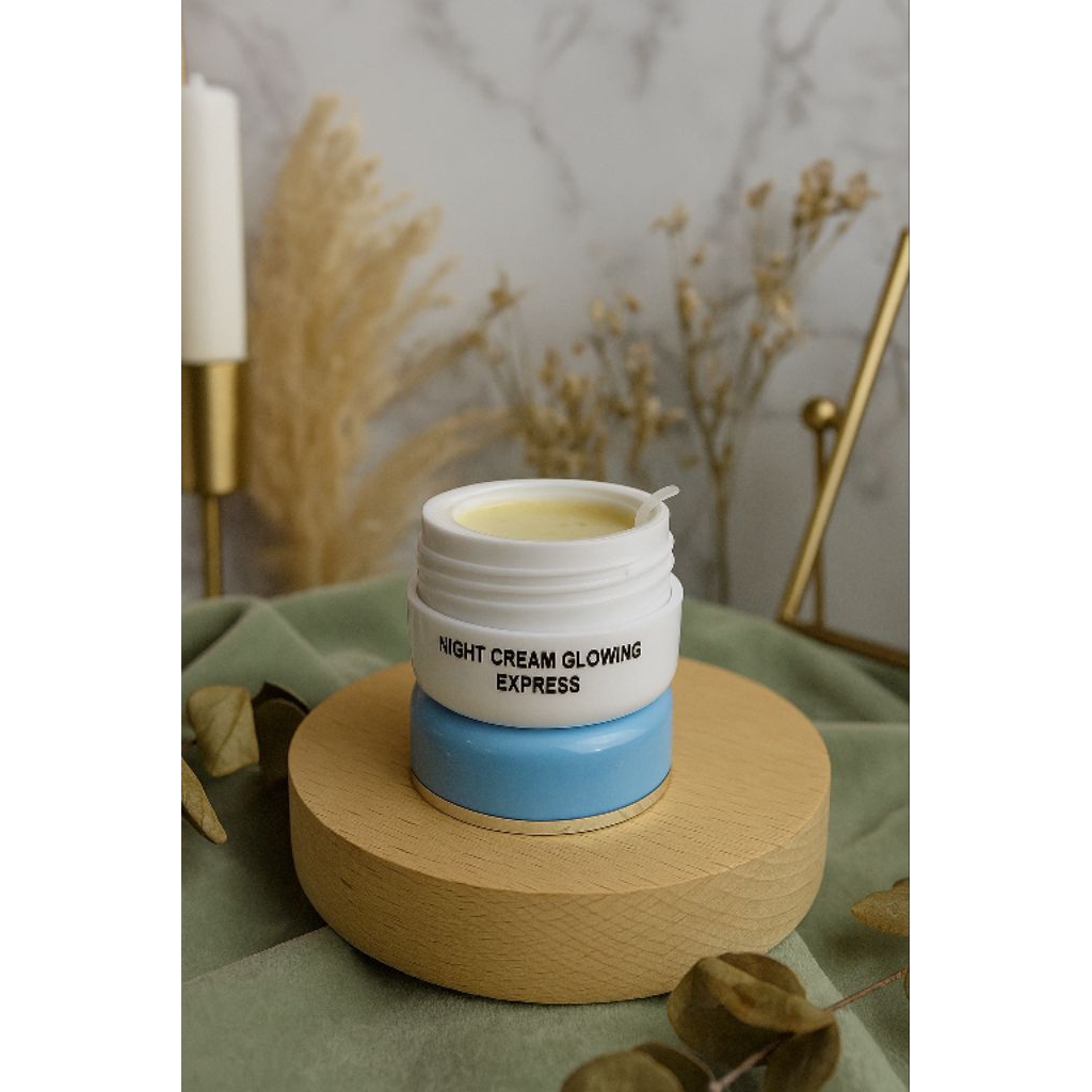 Night Cream Glowing Express/Eceran Night cream Glowing Express