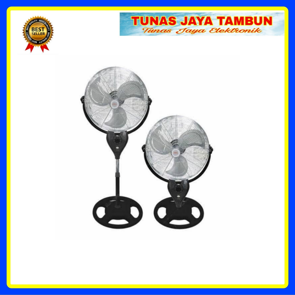 STAND FAN MASPION PW 500 S / KIPAS ANGIN MASPION 20 INCH PW 500 S / MASPION PW-500S KIPAS TORNADO