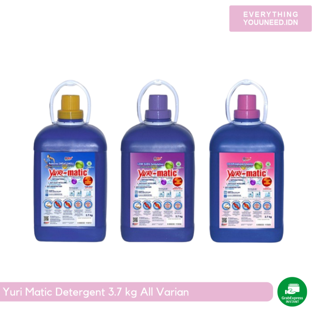 Yuri Matic Detergent 3.7 kg All Varian