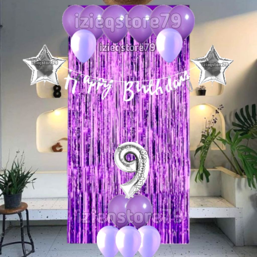 PAKETAN DEKORASI ULANG TAHUN/PAKET DEKORASI BALON/SET DEKORASI ULANG TAHUN/SET DEKORASI BALON