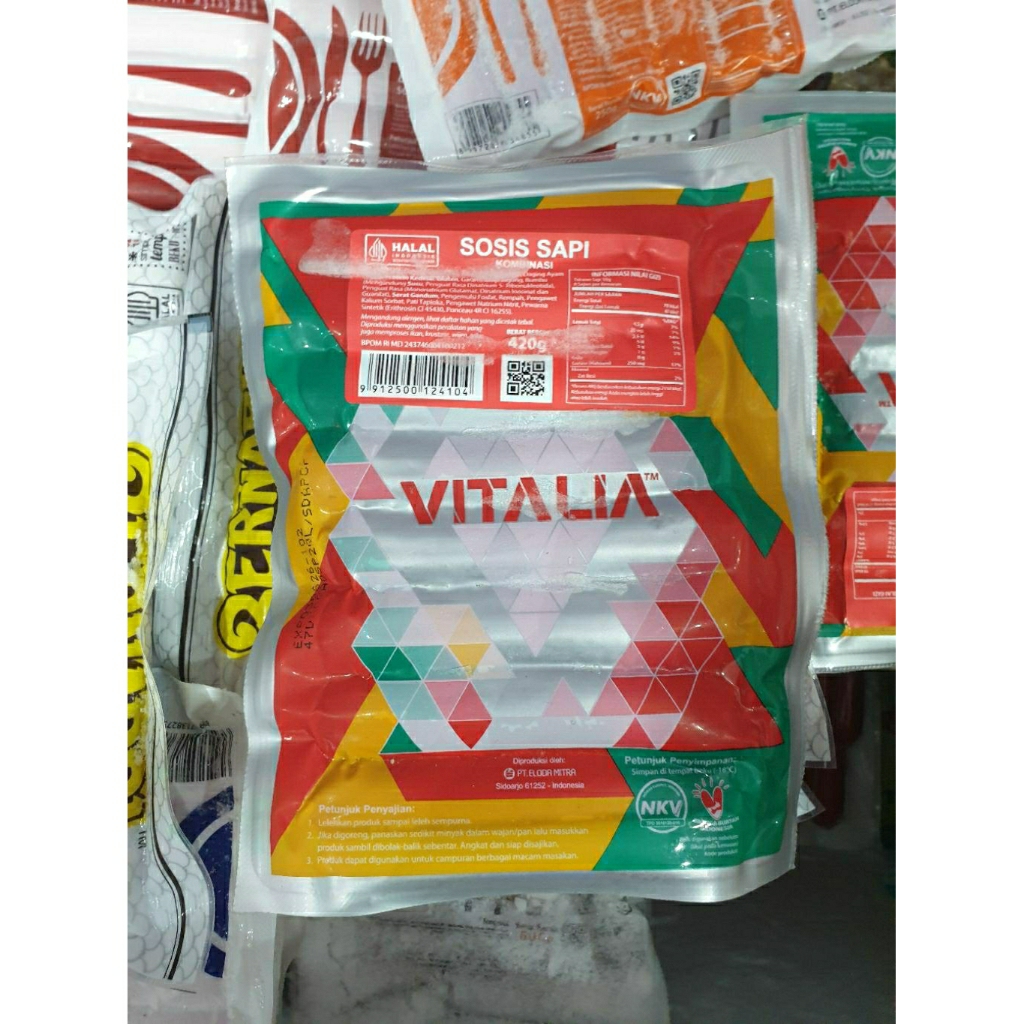 

Vitalia Sosis Sapi 420g