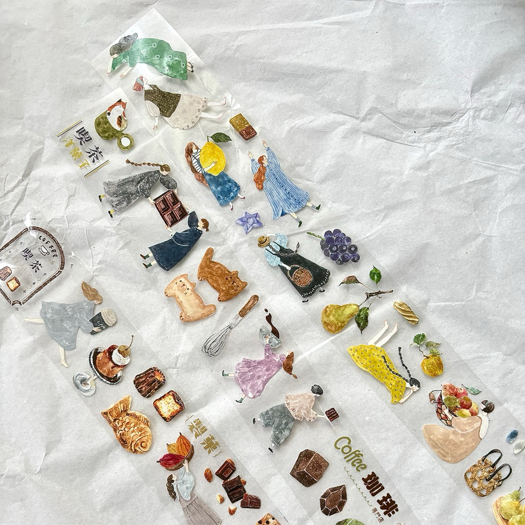 

PION CANDY" MINI GIRL_03 GLOSSY PET TAPE SAMPLE PERLOOP