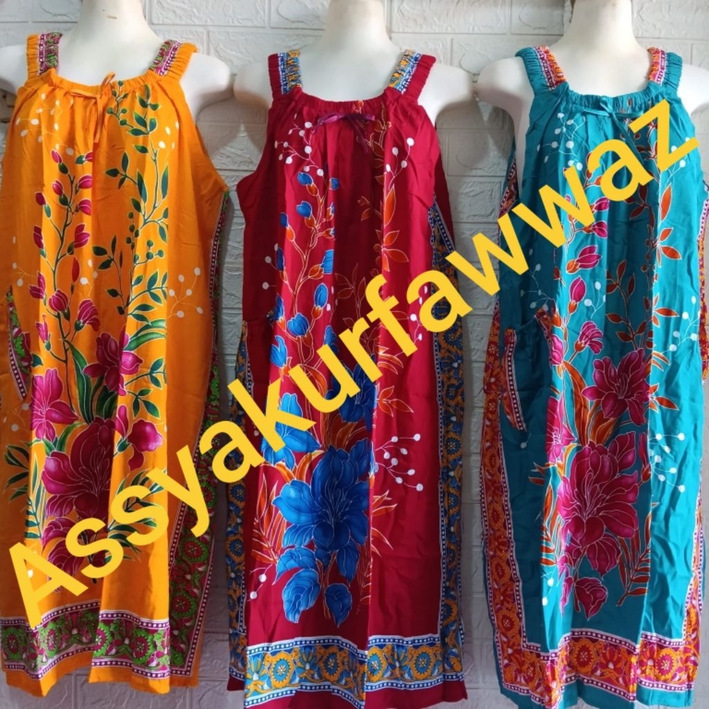 DASTER YUKENSI HENGKY MOTIF BUNGA ANGGUR