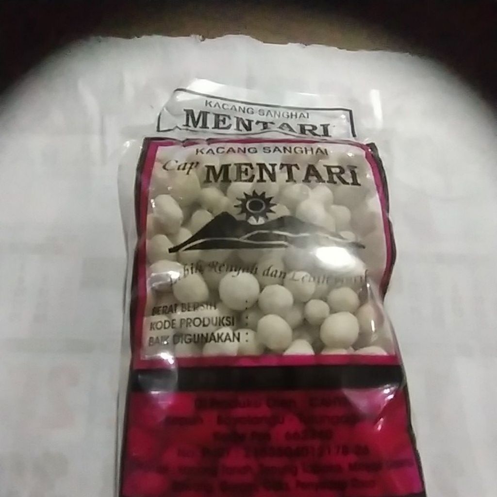 

kacang Sanghai cap mentari