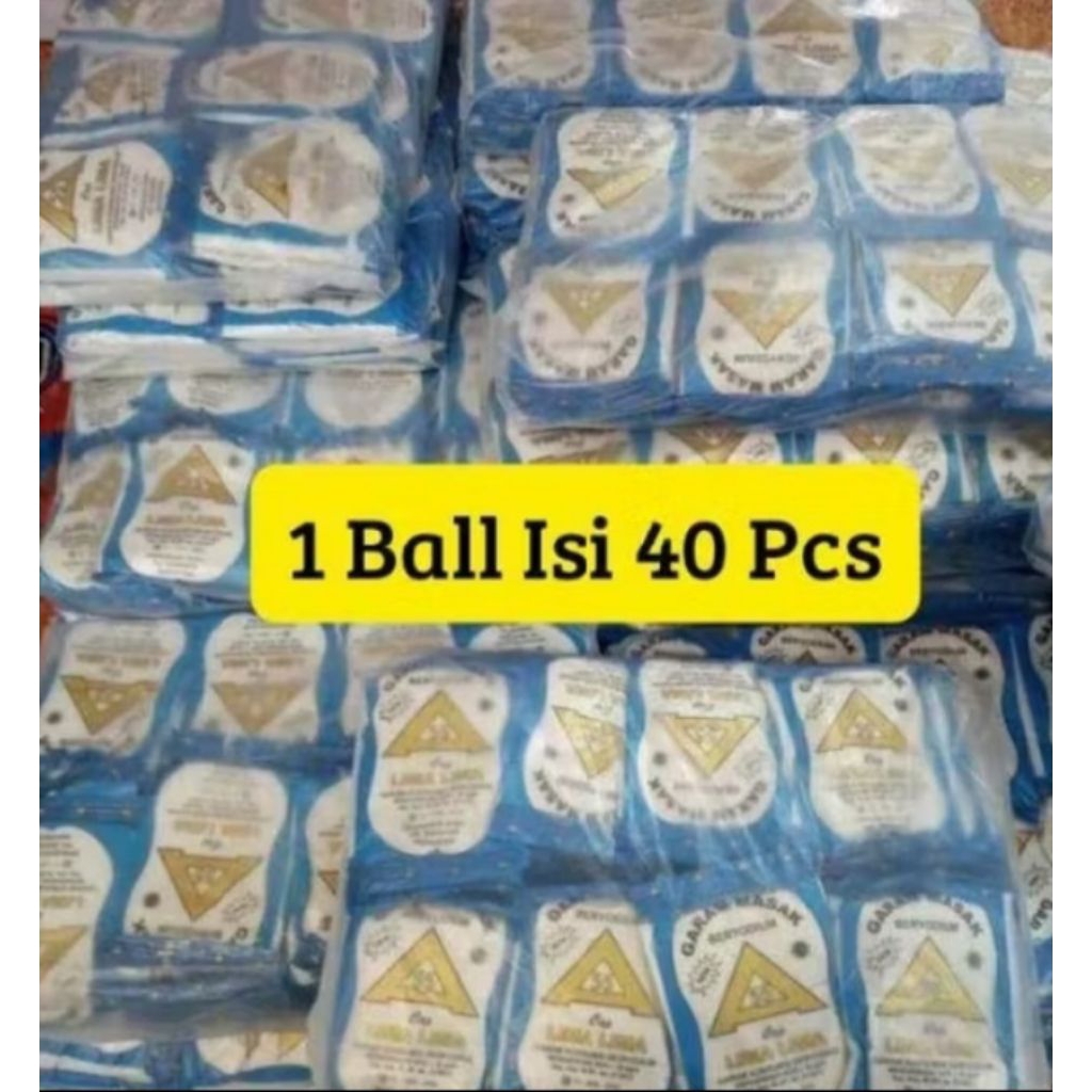 

40 pcs/ garam halus beryodium/ bumbu dapur cap mutiara laut/100gram