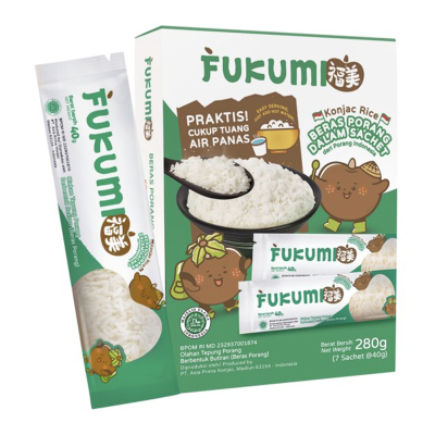 

Fukumi Beras Porang Konjac Sachet 7 pcs