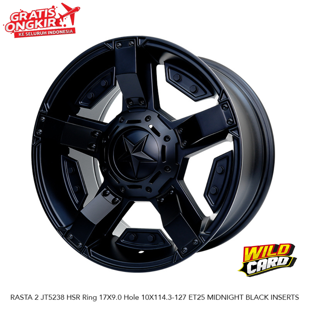 Jual Velg Mobil Grand Vitara Xtrail DLL HSR RASTA R17 Lebar 9