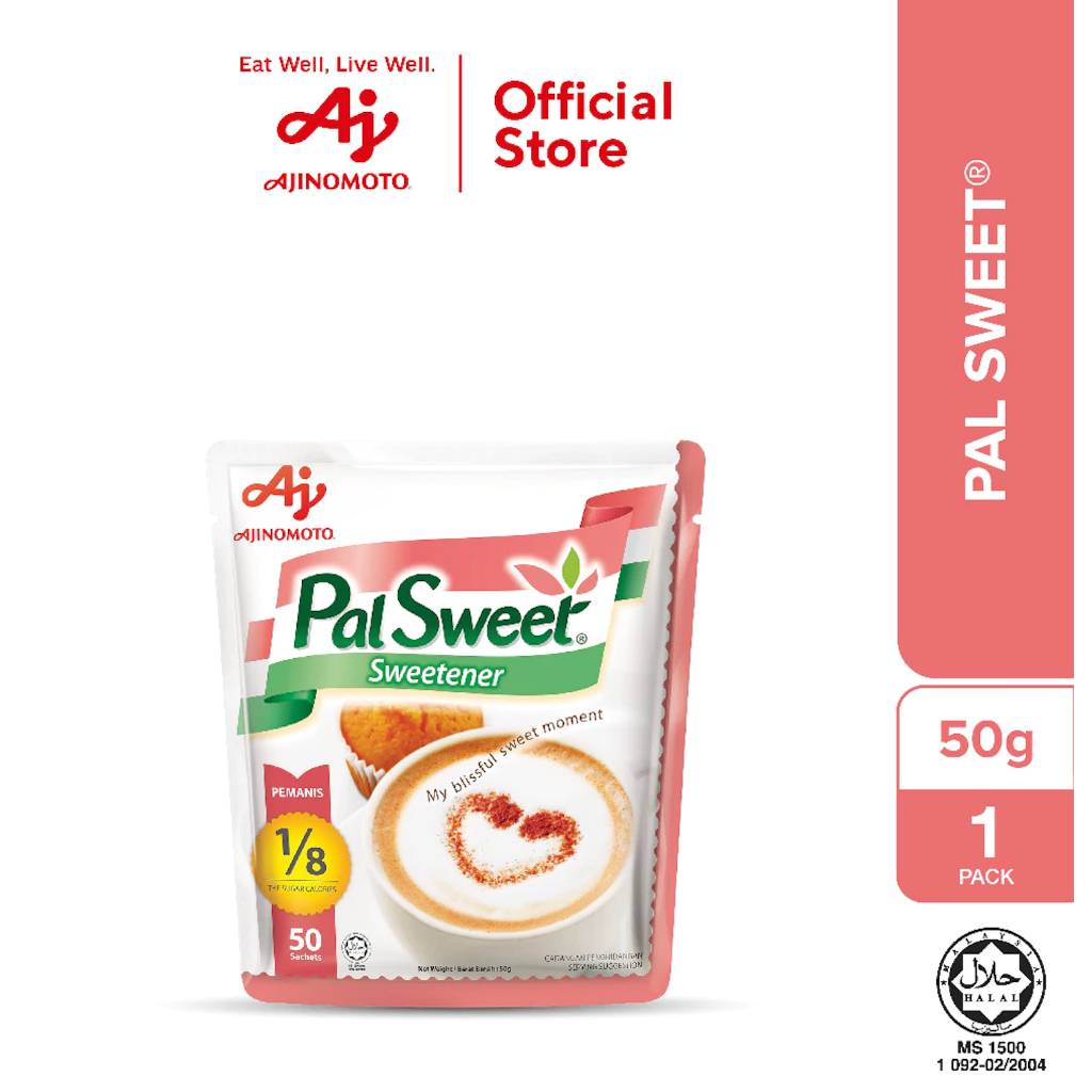 

AJINOMOTO Pal Sweet 50 Sachets x 1g