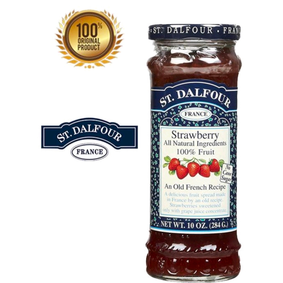 

Selai St. Dalfour rasa Strawberry 284 Gram