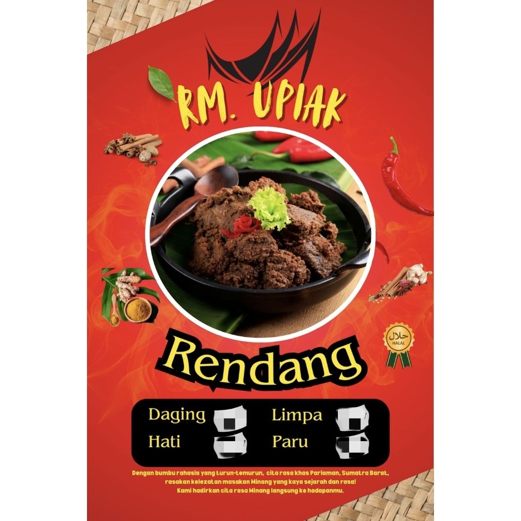 

Rendang Daging 1KG