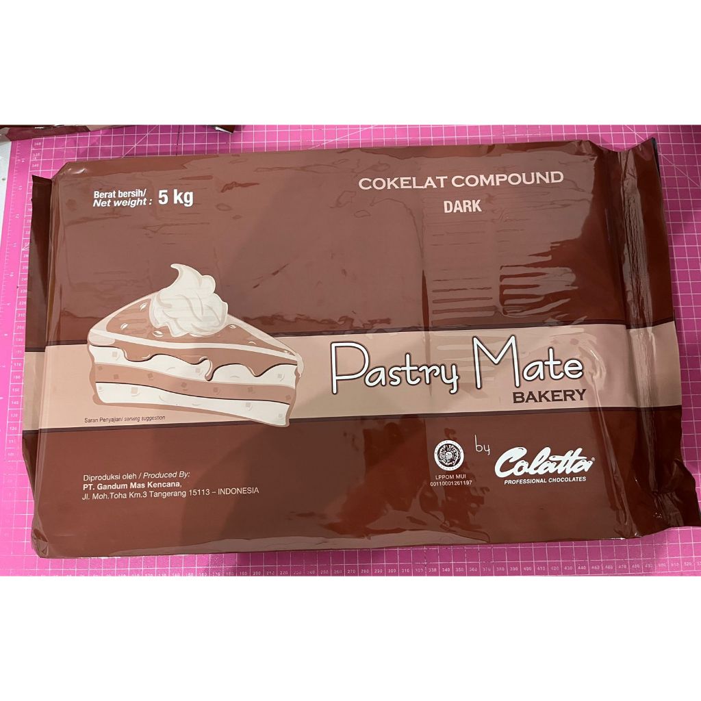 

Colatta Chocolate Compound / Colatta Pastry Chocolate Compound / Coklat Pastry Colatta - 5 Kg