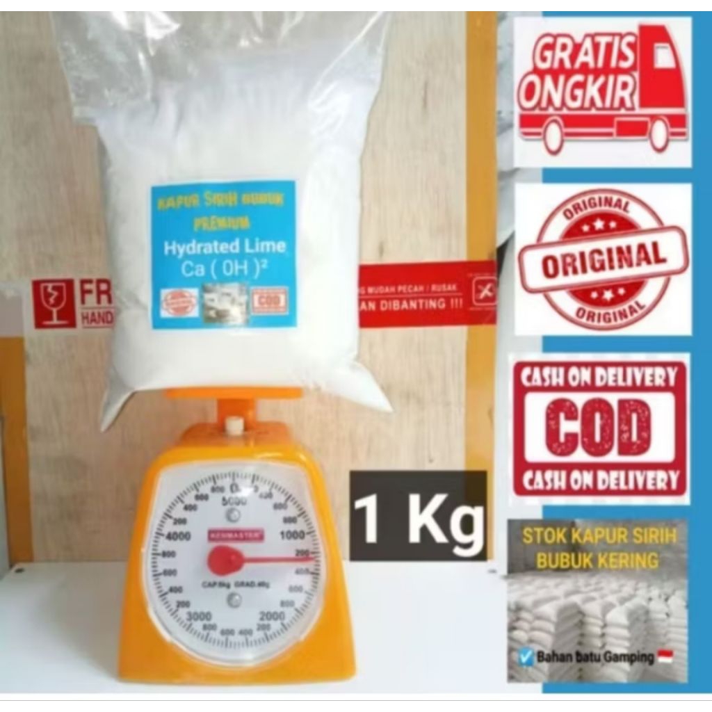 

(READY) 1kg kapur sirih premium khas pangandaran