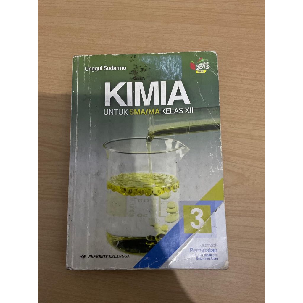 Buku Kimia Kelas 12 | Erlangga | Kurikulum 2013
