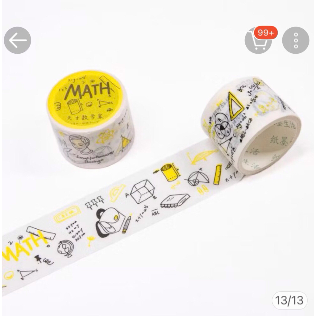 

Washi Tape Decor - Masking Tape Bujo Decor - Selotip Motif Jurnal - Journaling Kit Tape