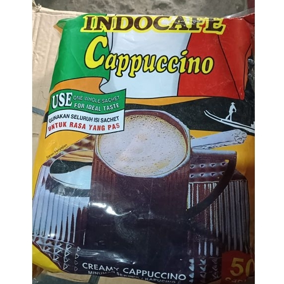 

indocafe cappucino 1 pack isi 50