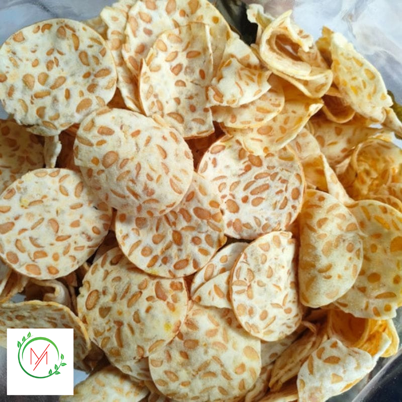 

1 Kg Keripik Tempe Oven Mini Spesial - Keripik Tempe Renyah dan Gurih