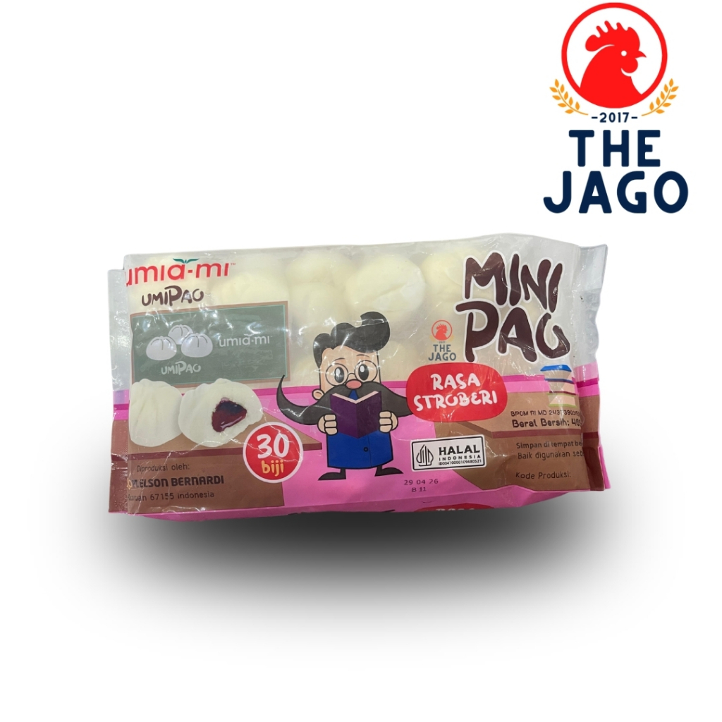 

Bakpao Meipao Rasa Strawberry Isi 30 | Bakpao Frozen Enak Praktis Tinggal Kukus