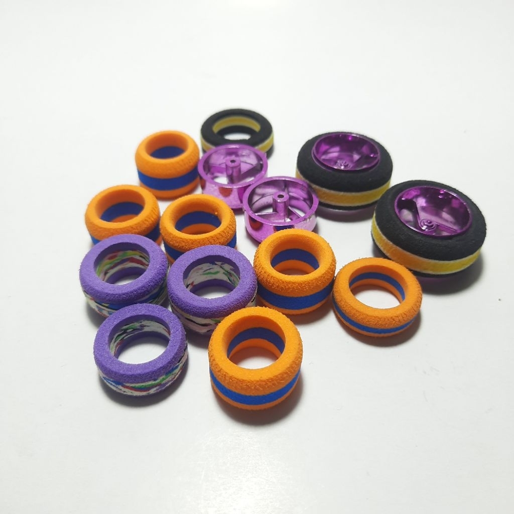 TAMIYA MINI 4WD BAN VELG MADE IN JAPAN NOT ORIGINAL