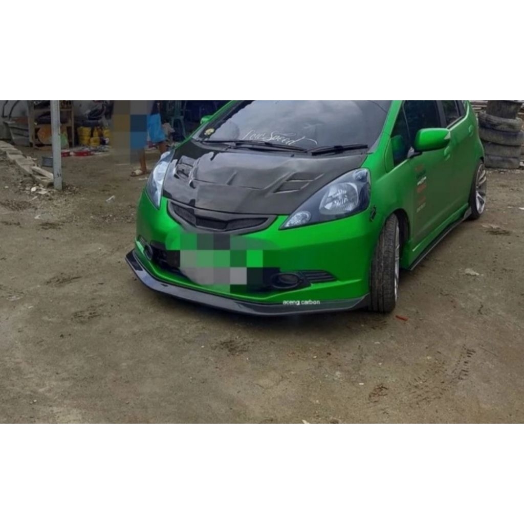lips Honda jazz ge8 spion carbon kevlar