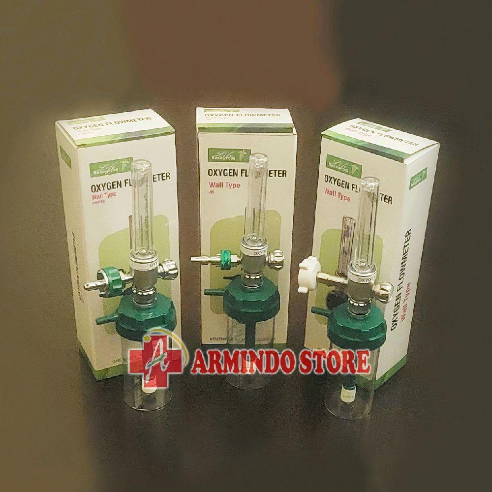 Regulator Oxygen Dinding | Oxygen Flowmeter | Wall Type