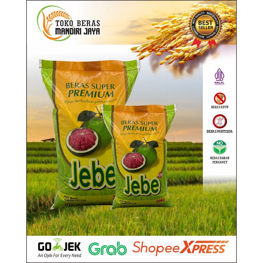

Beras cap Jebe Super Premium