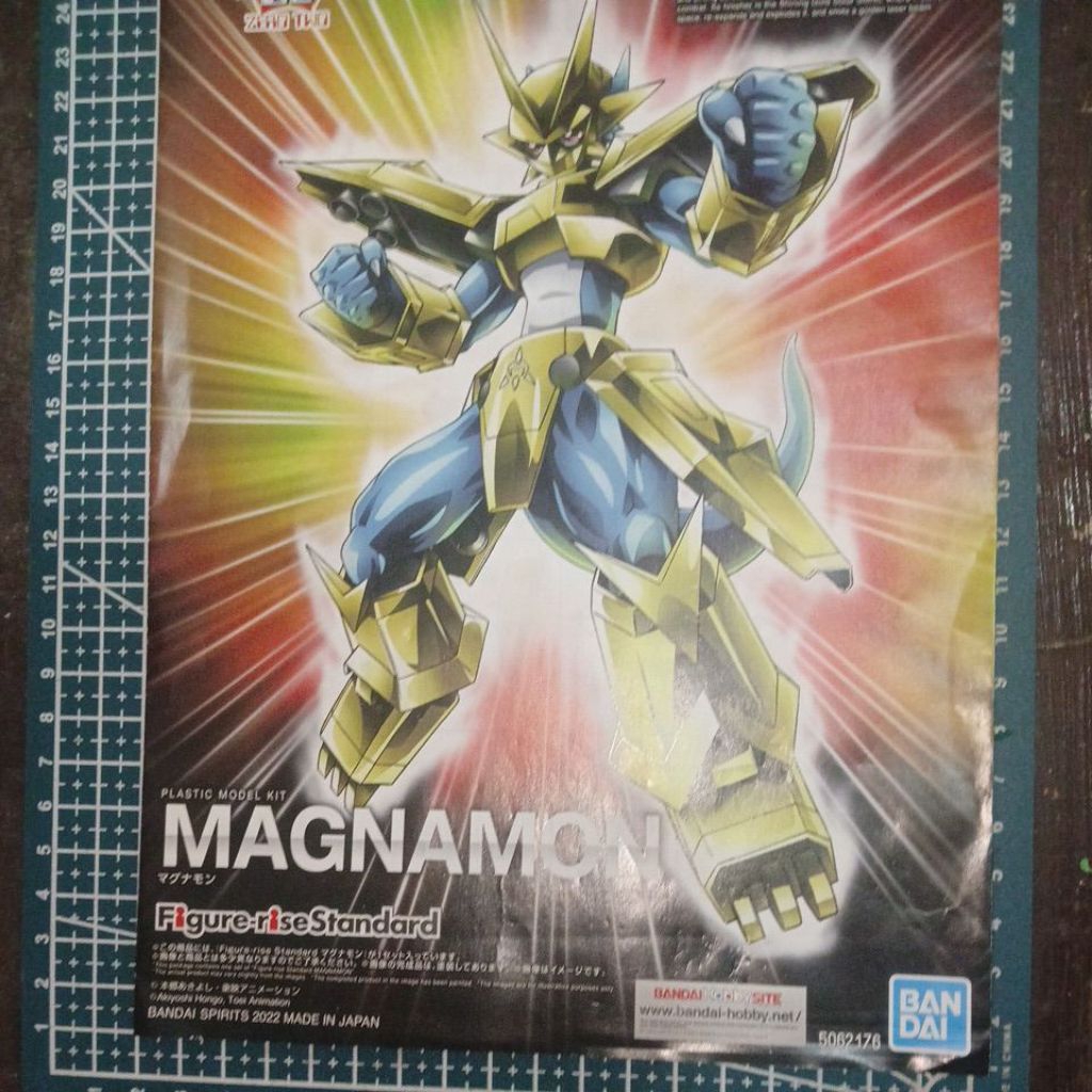 Manual book figure rise standard Magnamon Bandai