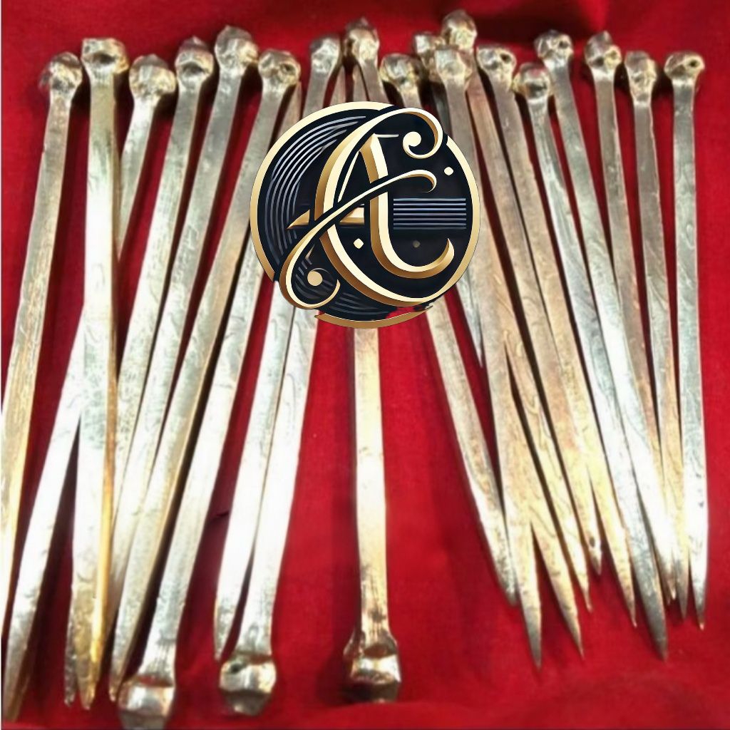 PAKU RAJA KUNINGAN SARI UKURAN 13cm ASLI KUNINGAN SARI