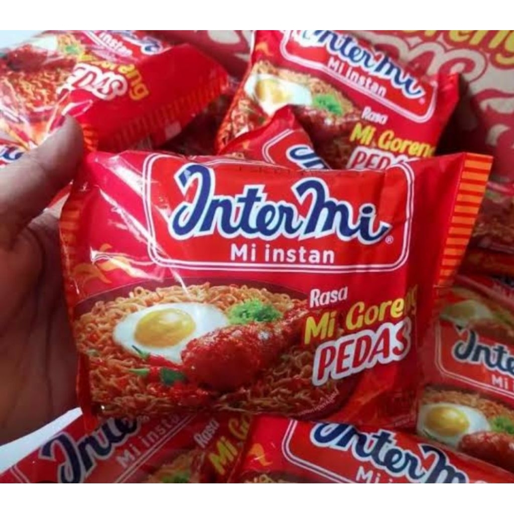 intermie goreng pedas 1bungkus/intermie/mie goreng/mie instan