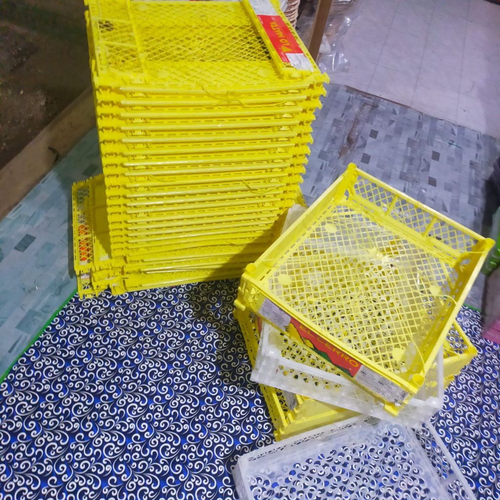 keranjang  bekas buah peru / chili