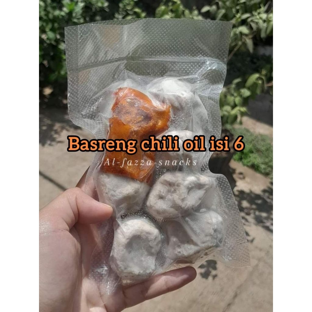 

Basreng Mentah Chili Oil daun jeruk isi 6 viral