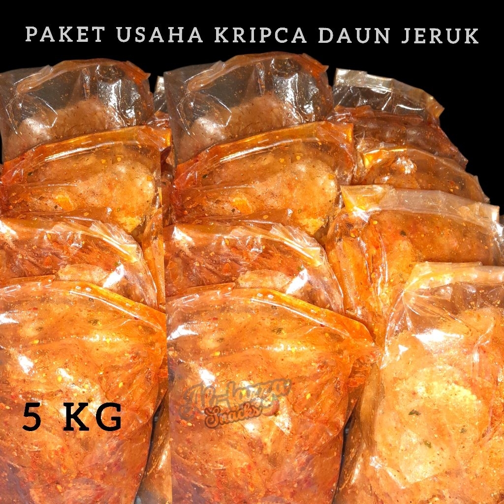 

Paket Usaha (cocok dijual lagi) Kripca/kripik kaca daun jeruk 5kg termurah