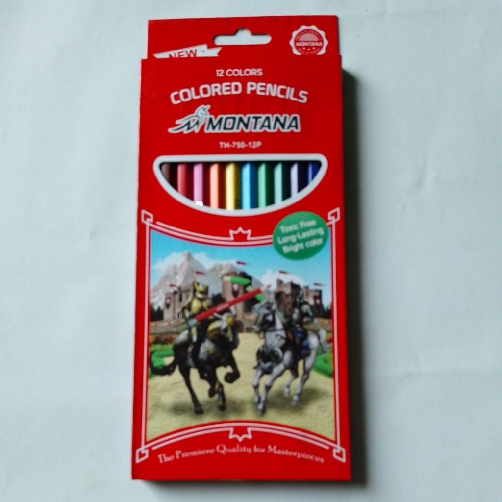 

Pensil 12 Warna Panjang / Kelir Kayu 12 Warna