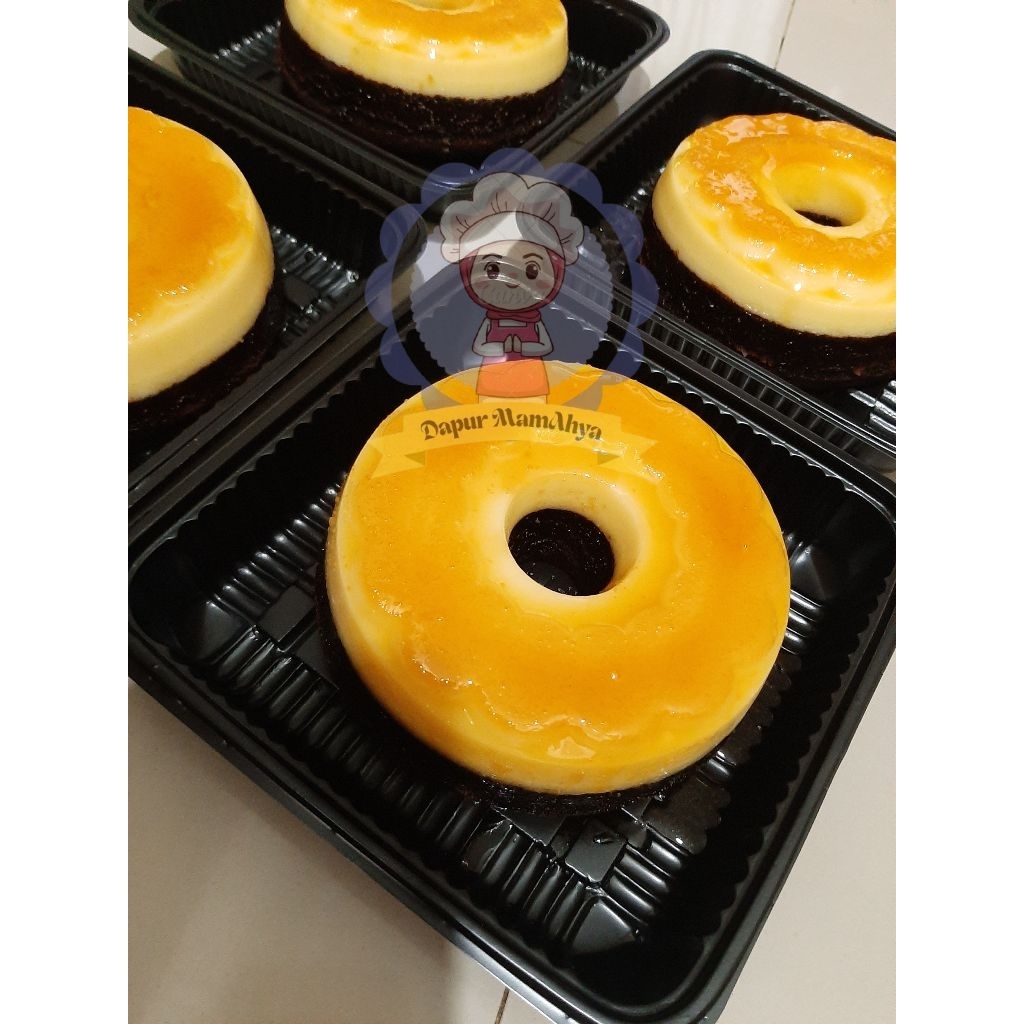 

Brownies Ketan Hitam Keju Karamel