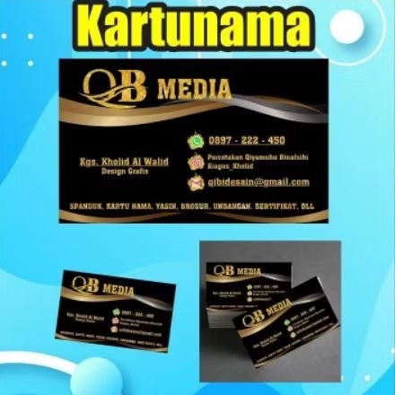 

Kartu Nama isi 100pcs free Box