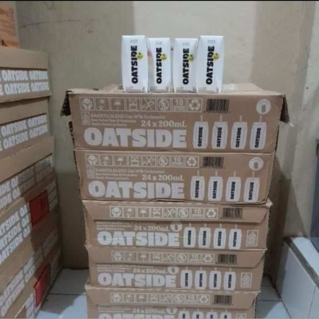 

Oatside barista straw sedot putih 24×200ml