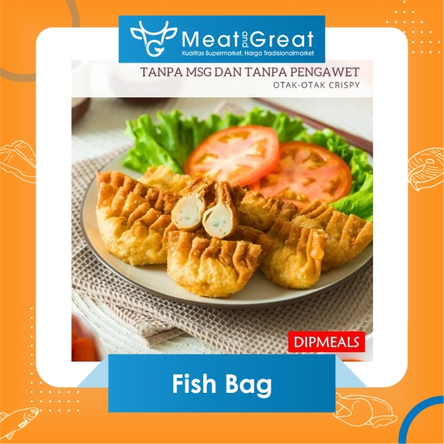 

Fish Bag Dipmeals – Kantong Ikan Isi Sayuran & Ikan | Frozen Praktis – Meat & Great