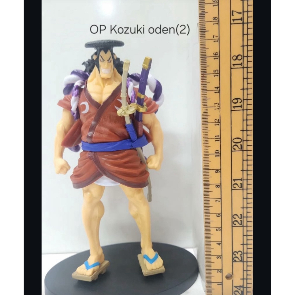 Kozuki Oden one piece - mainan anak action figure Kozuki Oden 17cm pvc