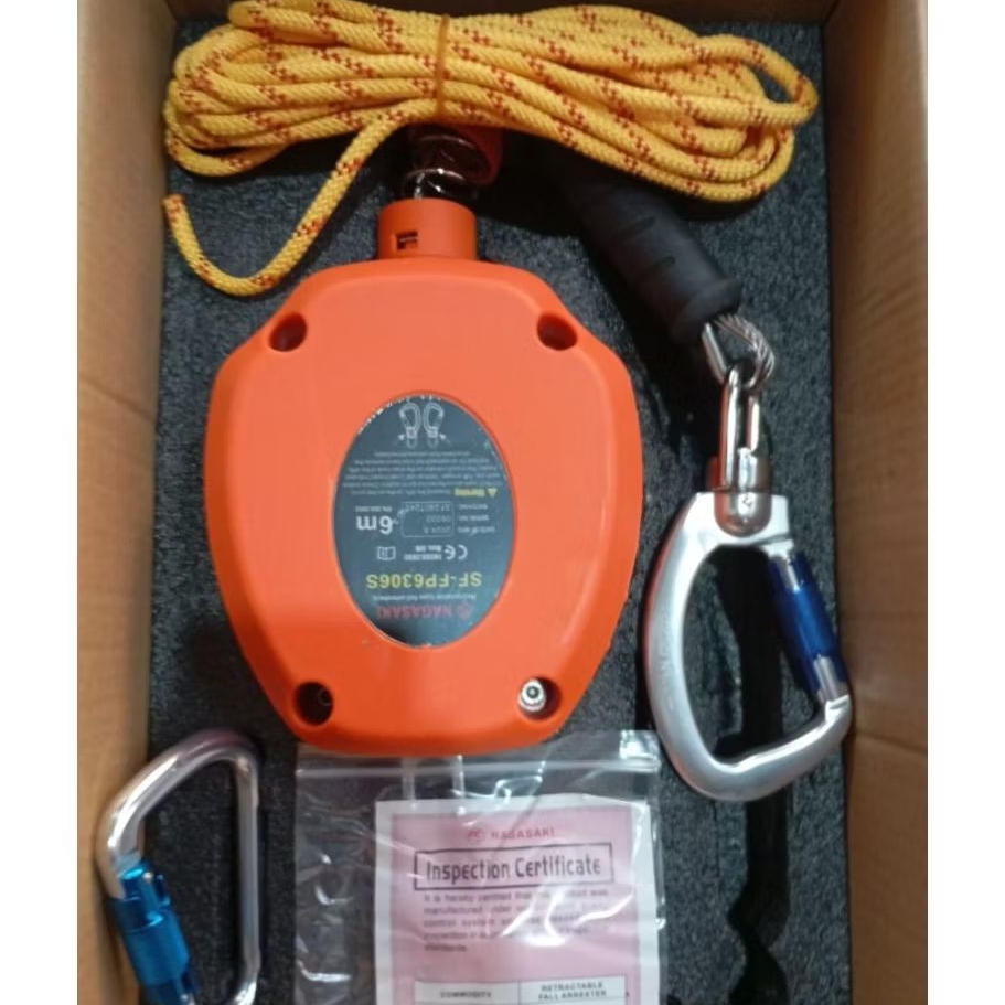 fall arrester 10 meter nagasaki retrectable life line safety prevention