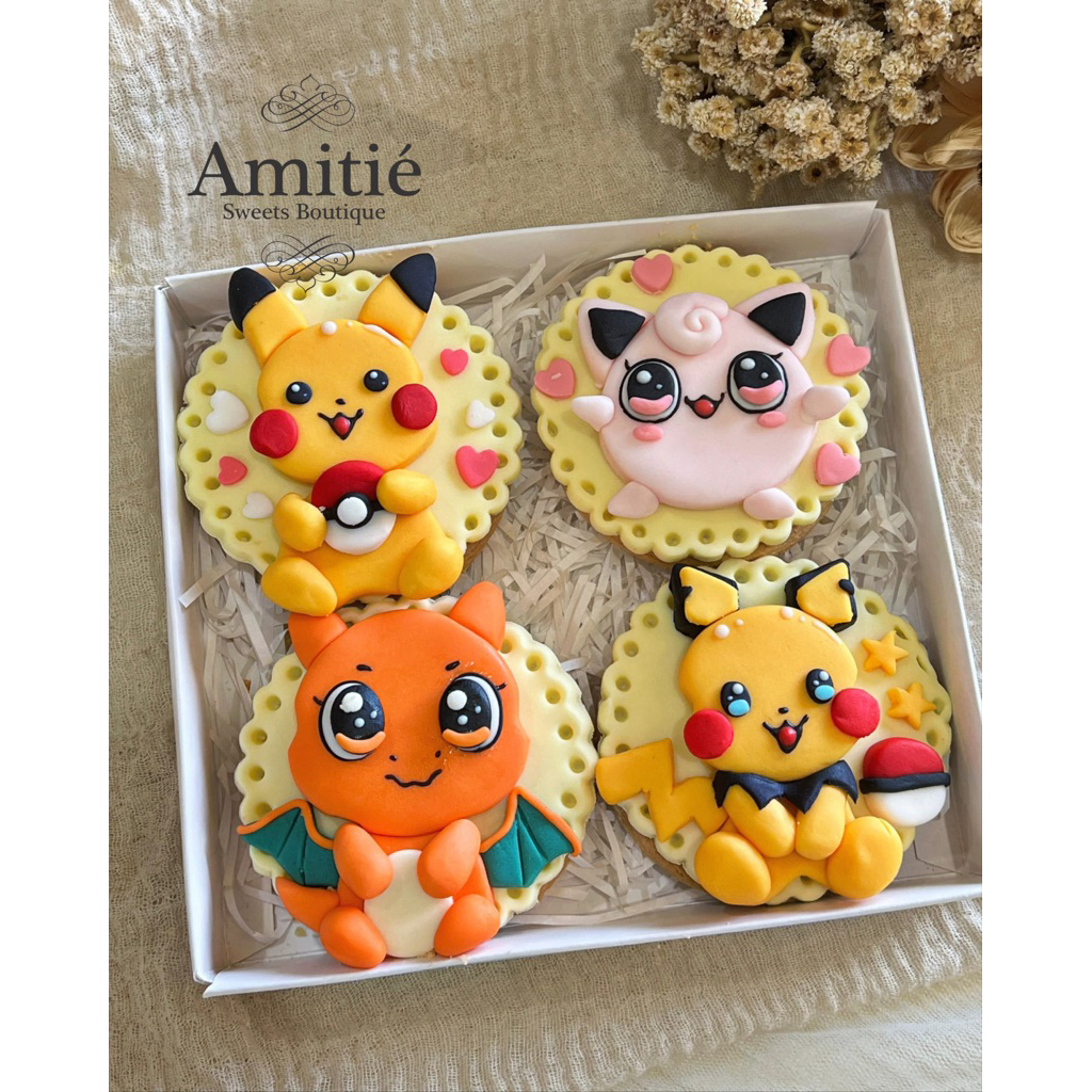 

CUSTOMIZE Cookies Deco set of 4 (D=7cm)