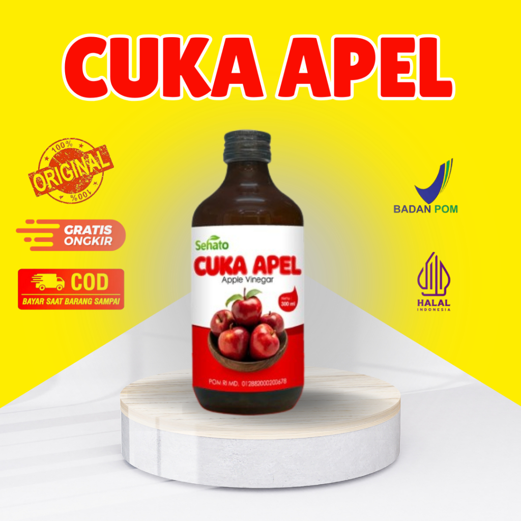 

Sehato - Cuka Apel Sehato With Mother Original isi 300 ml