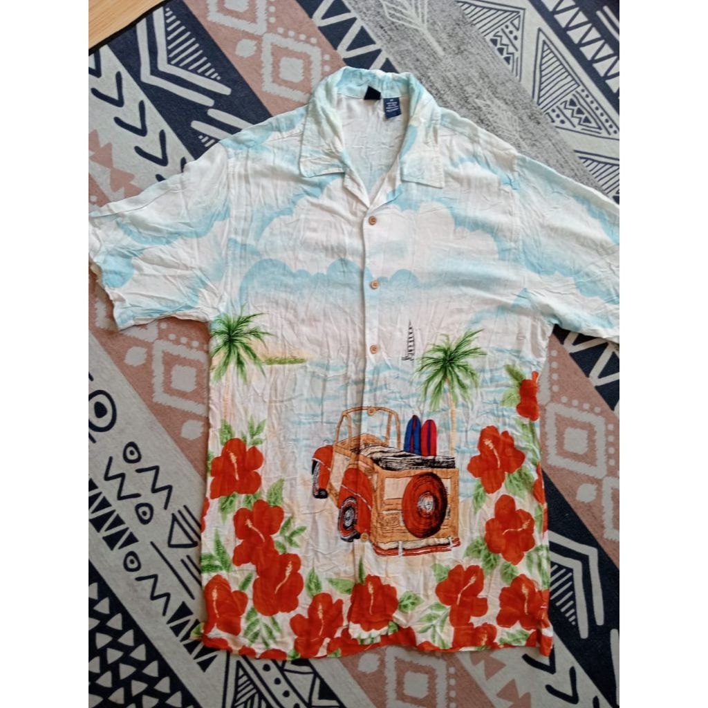 Cherokee kemeja pantai,hawaian motif