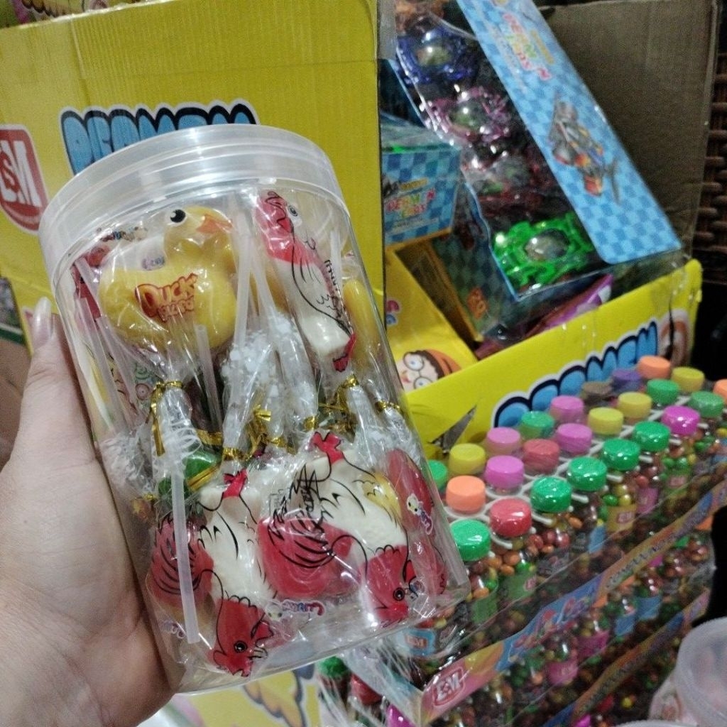 

PERMEN LOLIPOP BENTUK ANIMAL 1 TOPLES 30 PCS