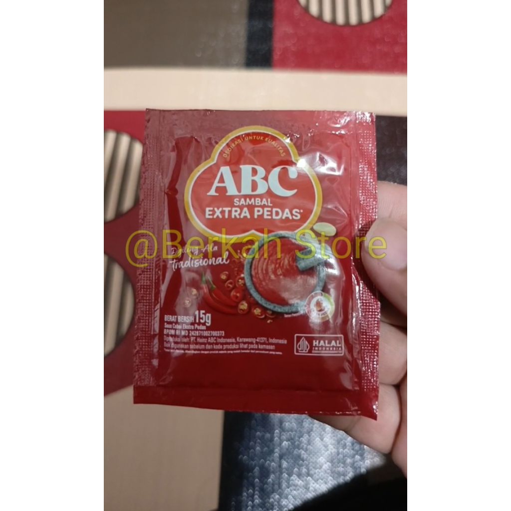 

Sambal/Saos/Saus ABC Extra Pedas 15gr