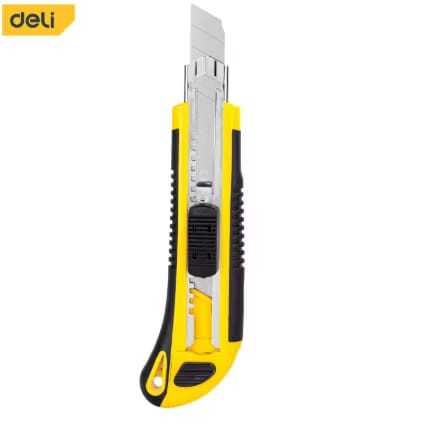 

DELI Pisau Cutter Cutter 18mm SK5 Extra Auto Lock EDL009