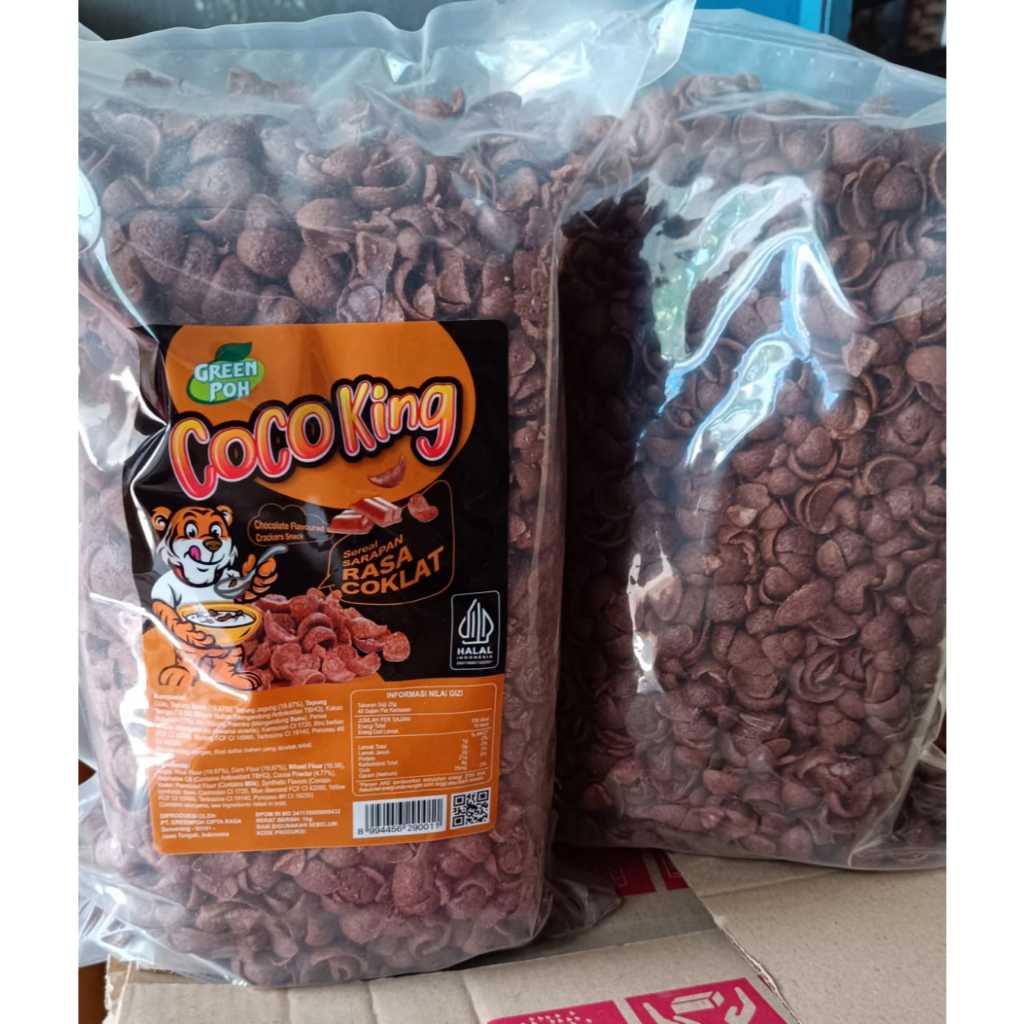 

Coco Crunch Coco King 1 Ball 1Kg Sereal Coco Crunch Rasa Coklat Manis Renyah Sereal Sarapan