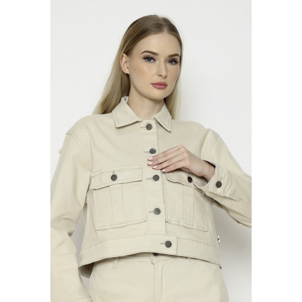 Lois Jeans Jaket Katun Wanita WJF178