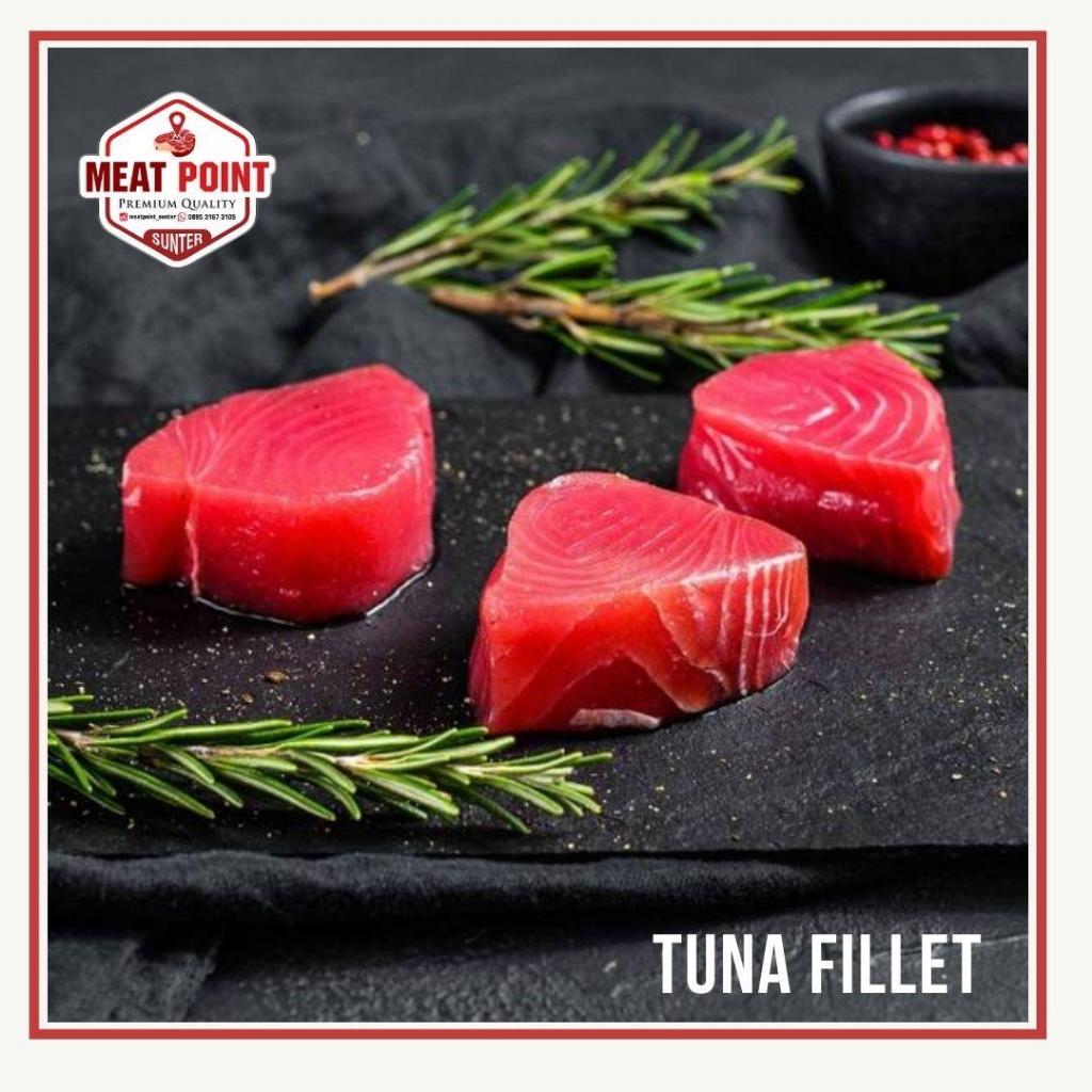 

Ikan Tuna Tanpa Tulang-Tuna steak dan tetelan tuna