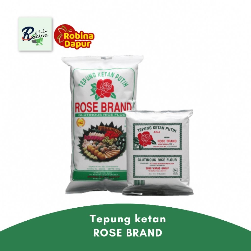

Rose Brand Tepung Ketan Putih 500 gr